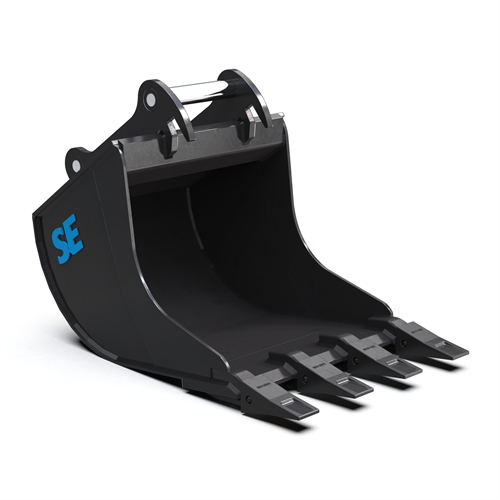 S40 Digging bucket 90L 500mm, with teeth